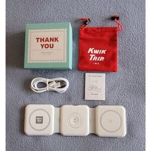 3-in-1 Universal Charging Station Portable/Travel Foldable Magnetic--NEW in box!